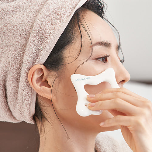 AROMANG Porcelain FM Face Guasha
