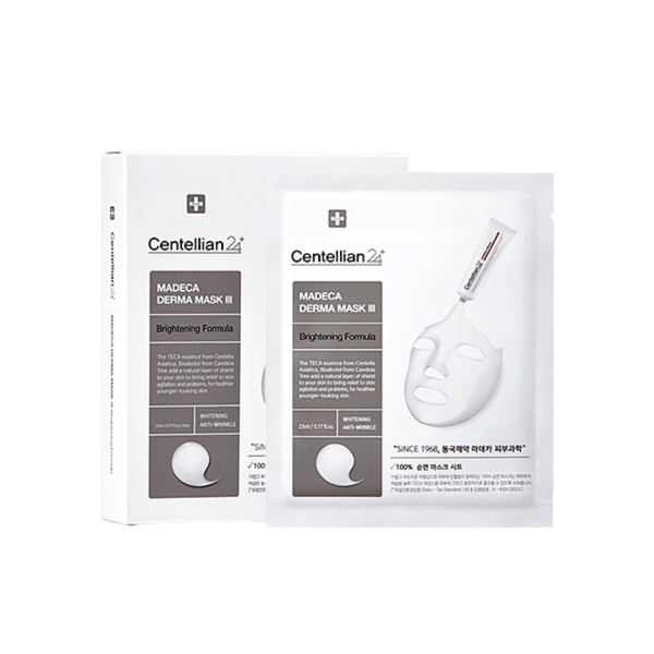 Madeca Derma Mask III Brightening Formula - 1 Box of 10 Sheets