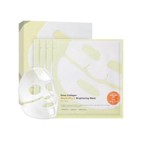 Deep Collagen Niacin Vita C Brightening Mask - 1 Box of 4 Sheets