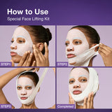 No.9 NAD Bio Lifting Full Cover Facial Mask - 1 Box of 4 Sheets