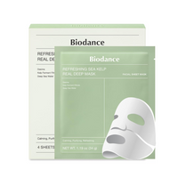 Refreshing Sea Kelp Real Deep Mask 1 Box of 4 Sheets