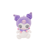 Kuromi Plush Mascot Keychain [Frightened Series]