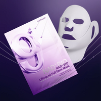 No.9 NAD Bio Lifting Full Cover Facial Mask - 1 Box of 4 Sheets