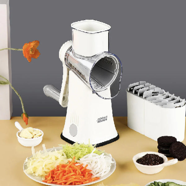 Cookie Brown Multifunctional Drum Vegetable Cutter