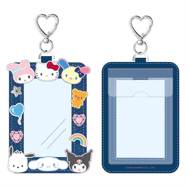 Sanrio Characters Denim ID Badge Holder