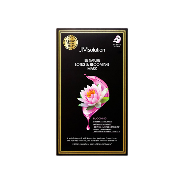 Be Nature Lotus & Blooming Mask 1 Box of 10 Sheets