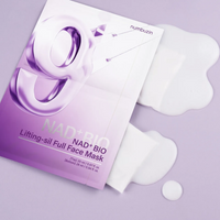 No.9 NAD Bio Lifting Full Cover Facial Mask - 1 Box of 4 Sheets
