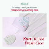 Water Splash Sun Cream Fresh Cica SPF 50+ / PA++++