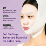 No.9 NAD Bio Lifting Full Cover Facial Mask - 1 Box of 4 Sheets