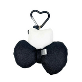 Hello Kitty 50th Anniversary Black Bow Keychain [Metallic Bow Series]