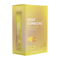 RESET KOMBUCHA- Lemon Ginger- 10 Packs