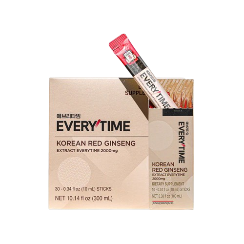 Cheong Kwan Jang Korean Red Ginseng Extract Everytime 2g - 30 Packs of 1 Box