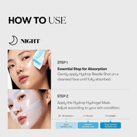 Hydrop Reedle Shot 100 2-Step Hydro-gel Mask