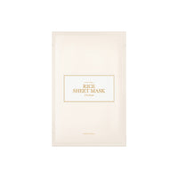 Rice Sheet Mask - 1 Box of 5 Sheets