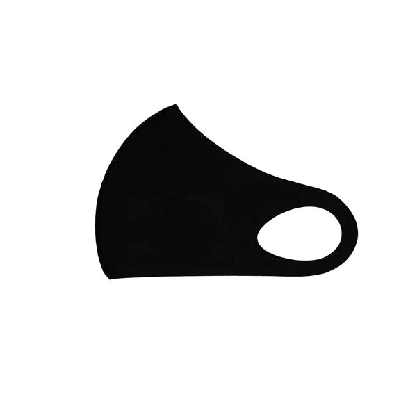 Social Distancing Reusable 3-D Fashion Mask (Solid)