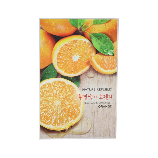 Real Nature Mask Sheet Orange