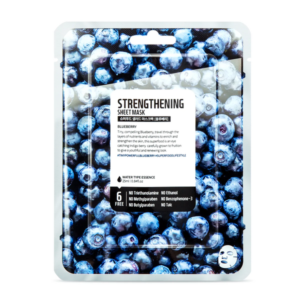 Superfood Salad Facial Sheet Mask - Blueberry