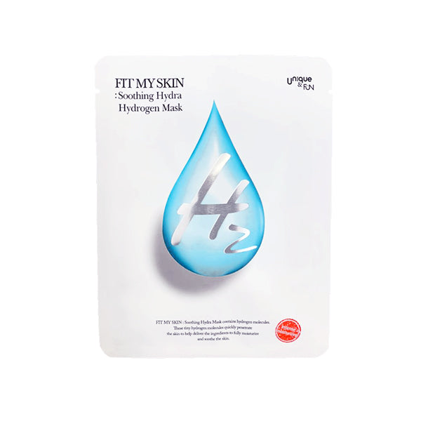 Fit My Skin Soothing Hydra Hydrogen Mask - 1 Box of 5 Sheets