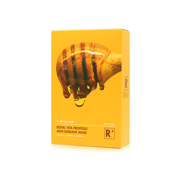 Royal Vita Propolis Anti-Oxidant Mask - 1 Box of 10 Sheets
