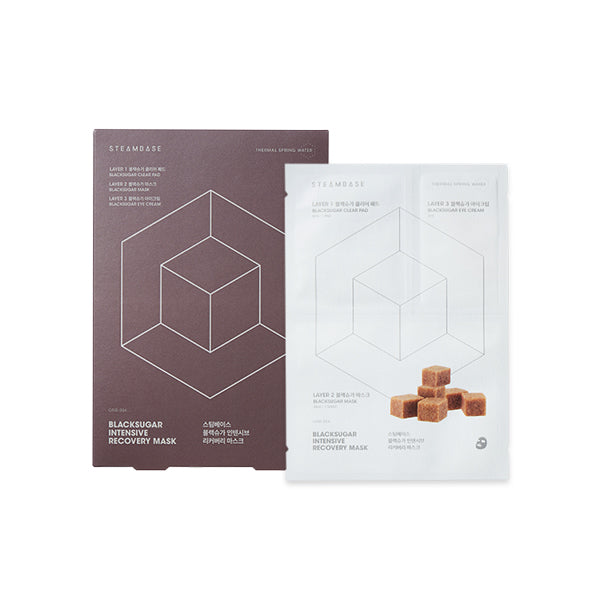 Black Sugar Intensive Recovery Mask - 1 Box of 10 Sheets