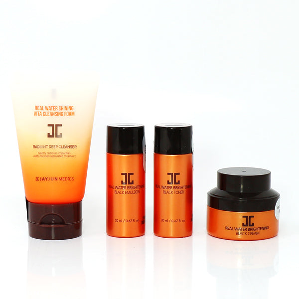 Real Water Brightening Black Travel kit