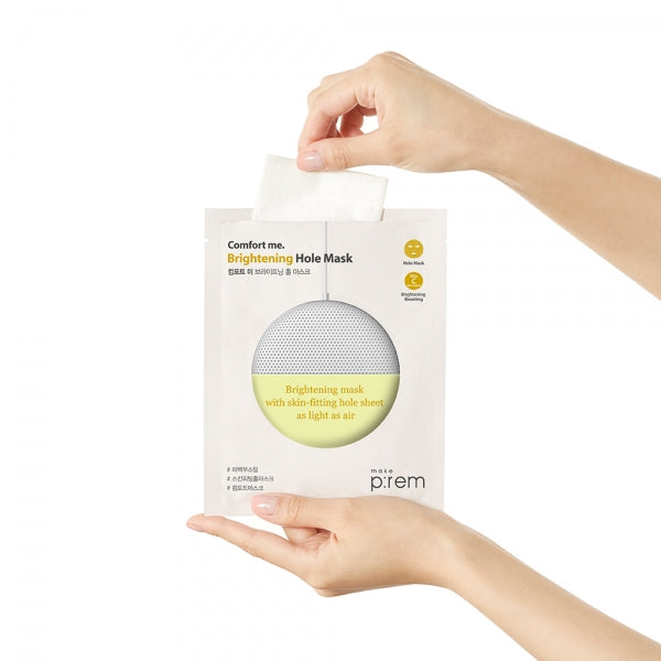 Comfort Me Brightening Hole Mask - 1 Box of 10 Sheets