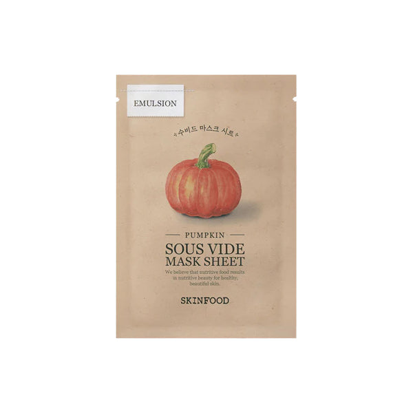 Pumpkin Sous Vide Mask Sheet - 1 Sheet