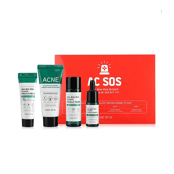 AHA BHA PHA 30 Days Miracle AC SOS Kit