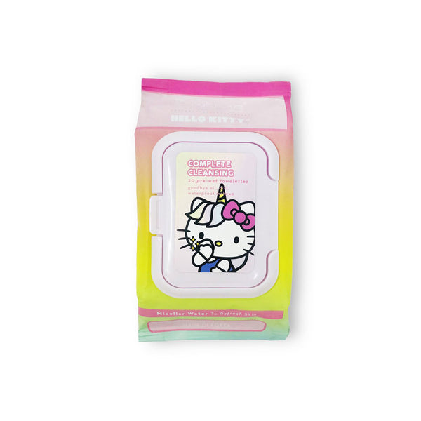 Hello Kitty Unicorn 20 Pre-Wet Towelettes Micellar Water